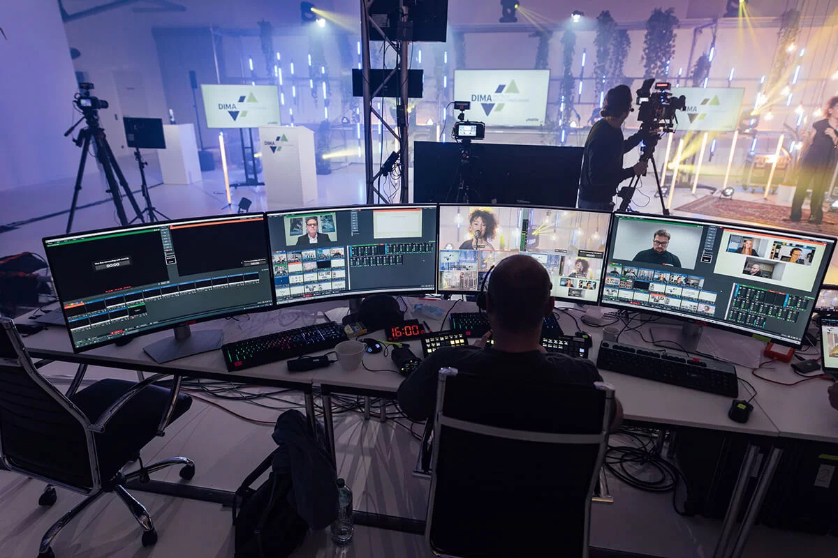 Regie für Livestream Event